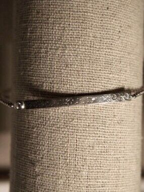 Retired Silpada Sterling Silver STATUS ID Bracelet B2789